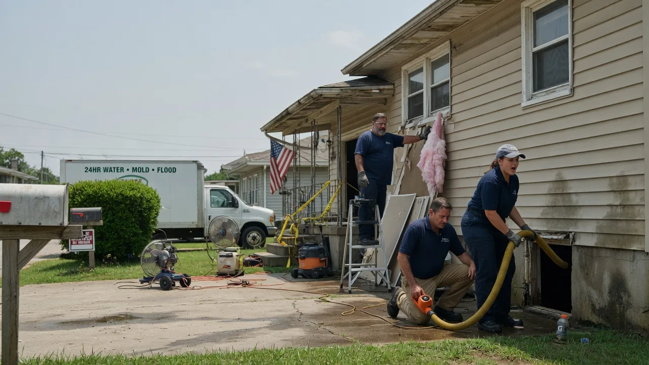 Water Damage Repair in Maud, OK near me